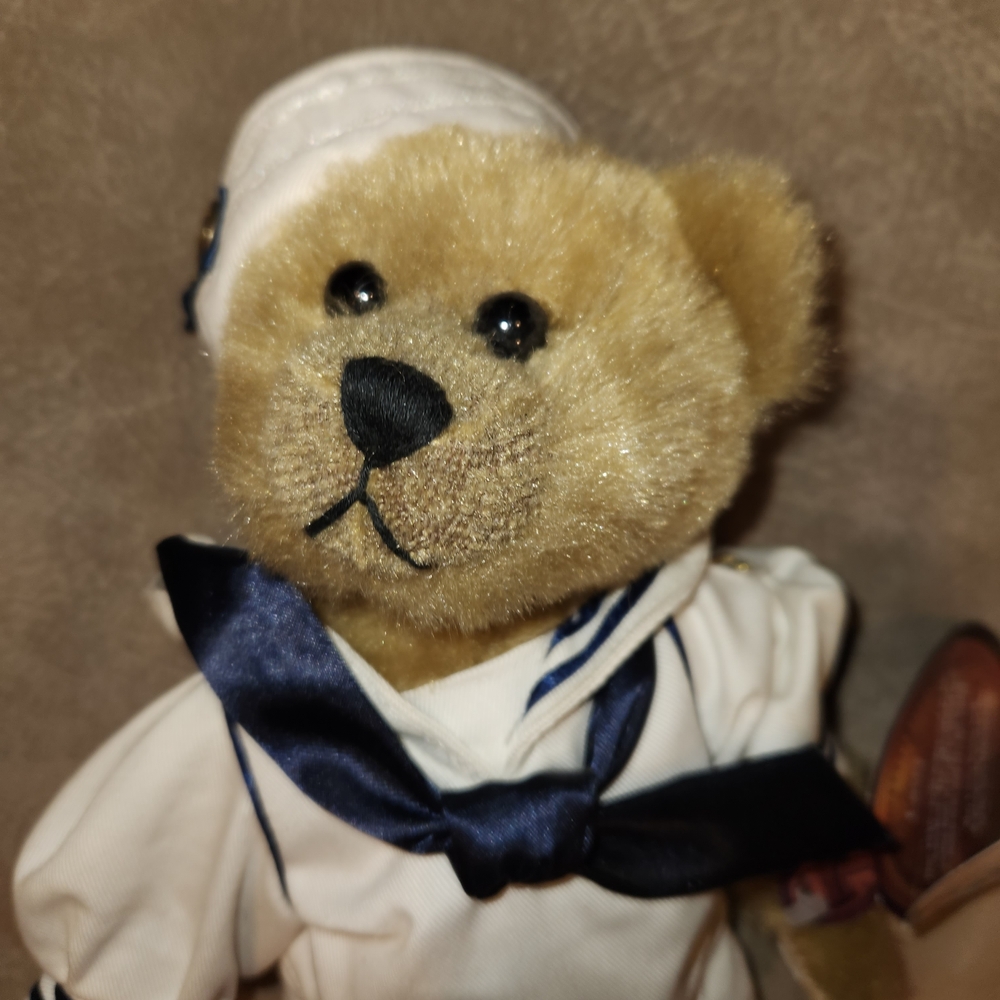 Brass Button Sailor Teddy Bear Casey